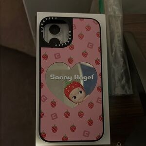 Casetify Pink Strawberry Sonny Angel iPhone Case